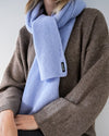Merino Schal – Silver Blue