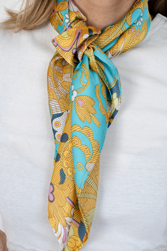 Zero Waste Tuch Satin - catchy