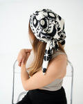 Zero Waste Scarf Satin - flowering