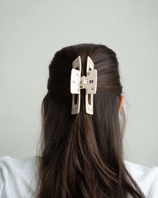 Creme Hearts big – Haarklammer