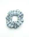 Scrunchie blue karo