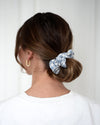 Scrunchie blue karo
