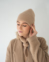 Merino Mütze – Light Sand