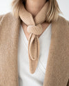 Set aus Mütze und Mini Scarf – Light Sand