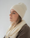 Merino Mütze - Snow White