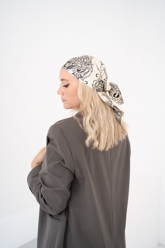 Zero Waste Tuch Satin - abstract