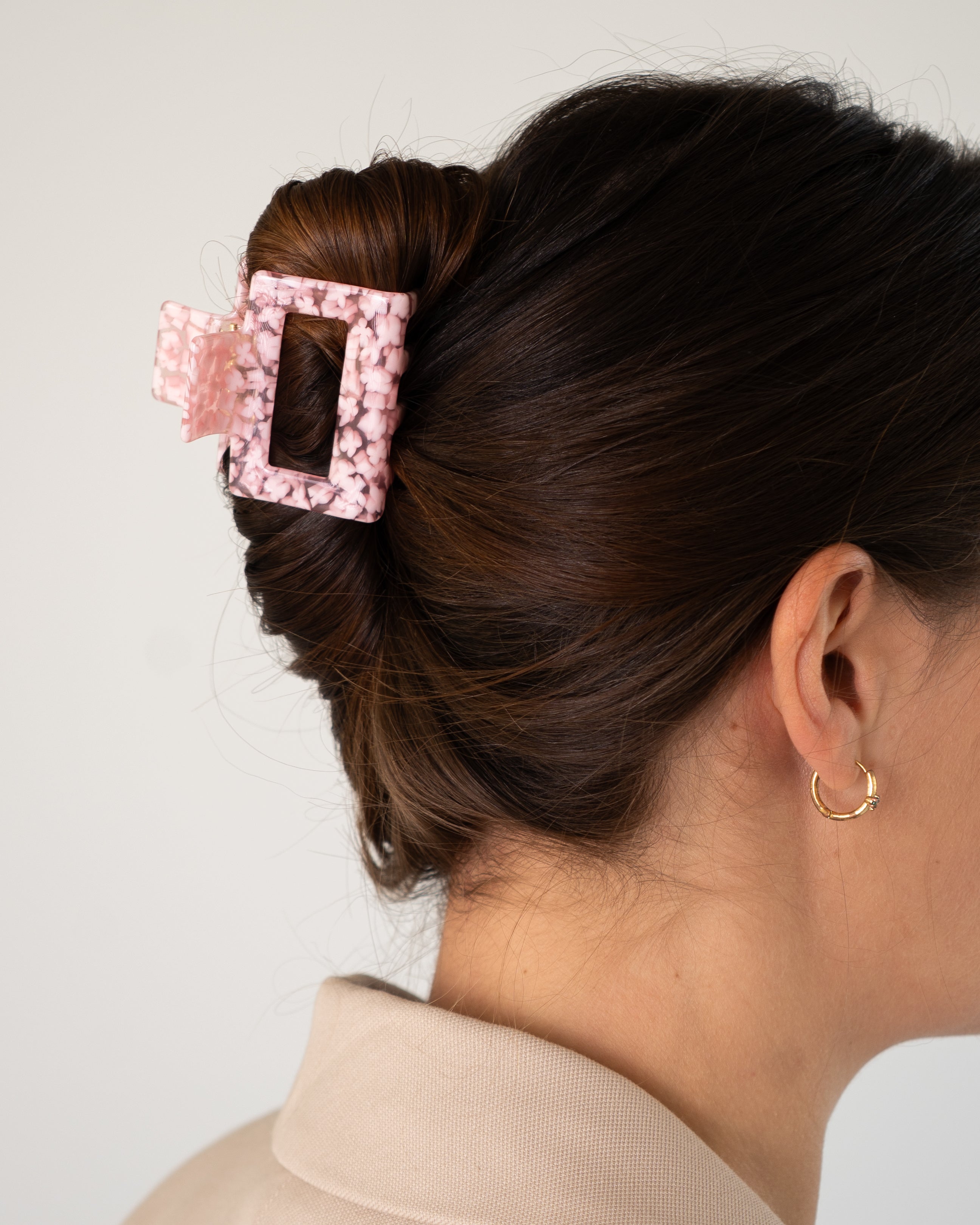 Haarklammer-Set – Sunflower & Pink Flakes