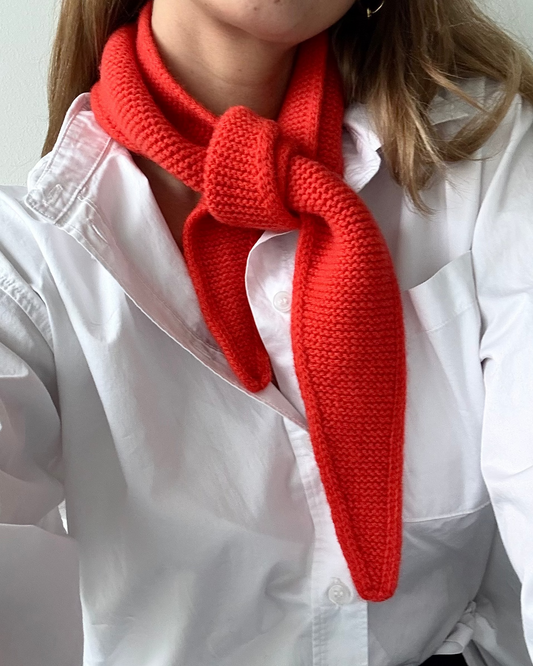 Mini Scarf – Golden Orange