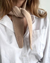 Merino Mini Scarf – Light Sand