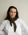 Merino Mini Scarf – Olive