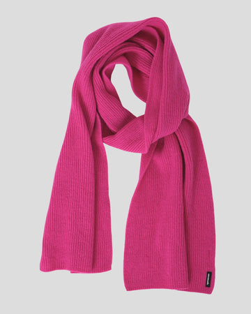 Merino Schal - Bright Pink