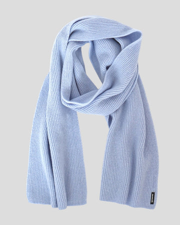 Merino Schal – Silver Blue