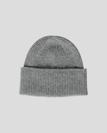 Merino Mütze - Cloud Grey