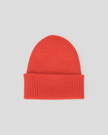 Merino Mütze - Golden Orange