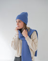 Merino Mütze - Dazzling Blue