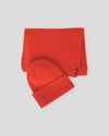 Set aus Mütze und Schal - Golden Orange