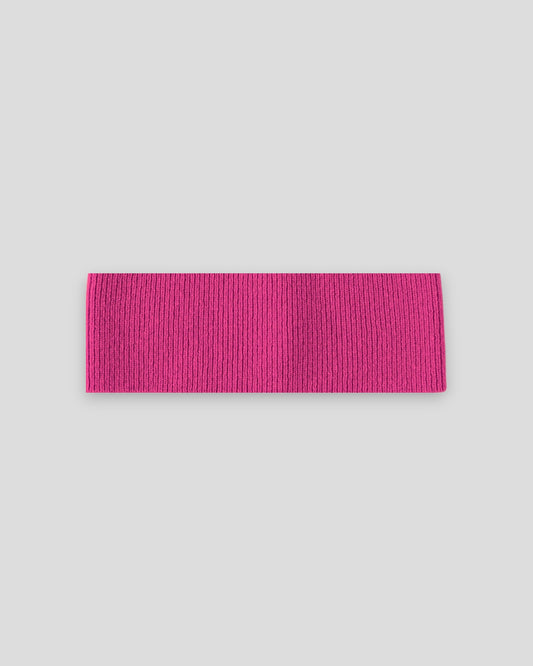 Merino Stirnband – Bright Pink