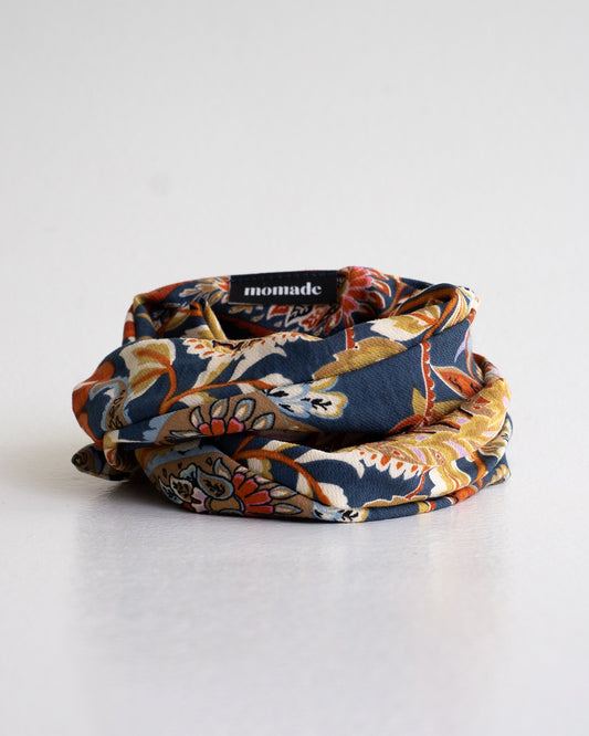 Drahthaarband Viskose – Blue Wild