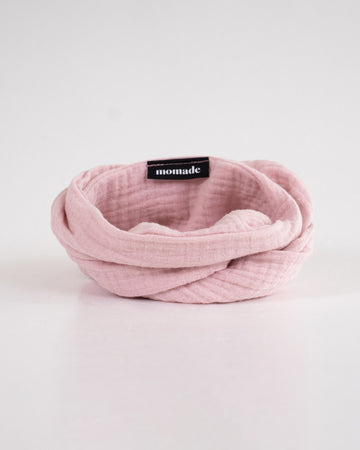 Drahthaarband Musselin – Blush