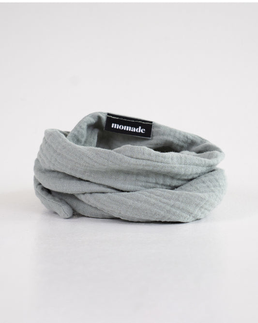 Drahthaarband Musselin – Sage