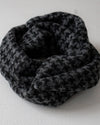 Zero waste Drahthaarband - houndstooth black